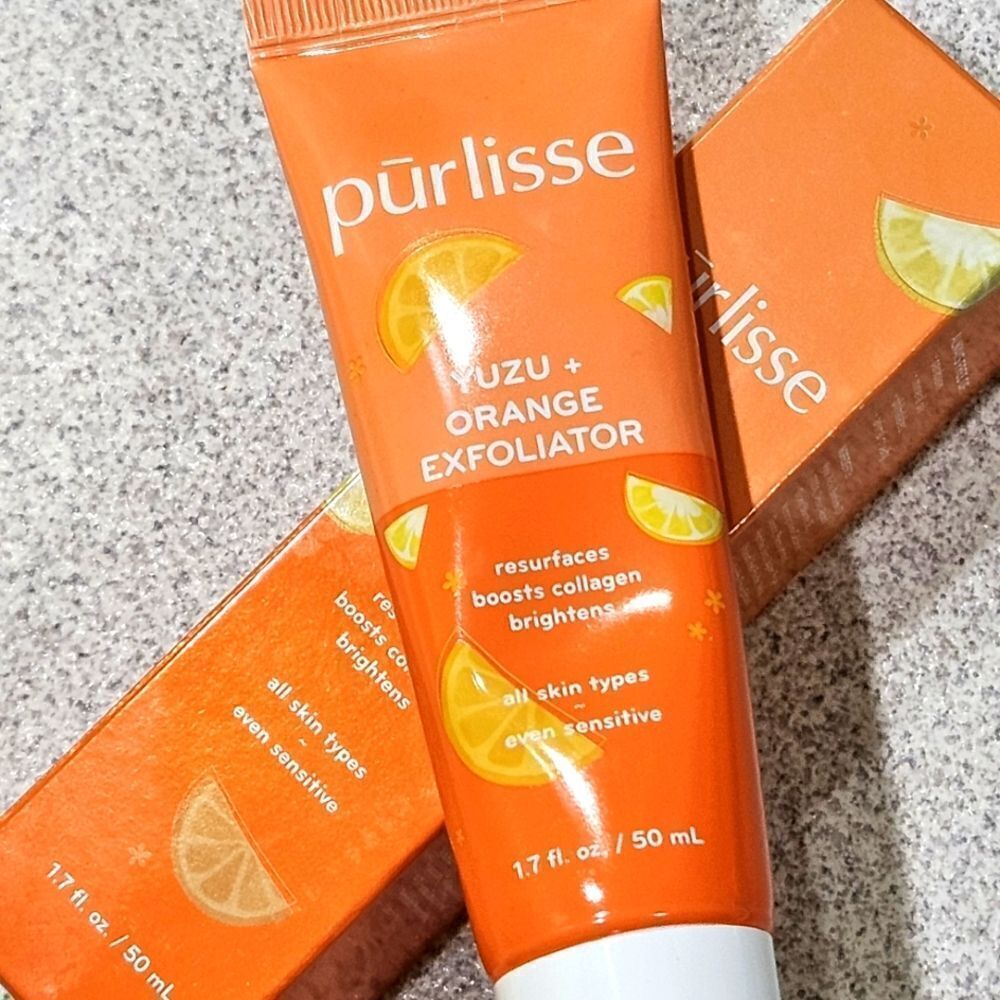 PURLISSE Yuzu + Orange Exfoliator 1.7oz msrp $35 OUT OF STOCK!
